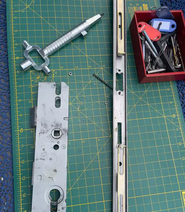 Mehrfachverriegelung Schlosskasten wechsel